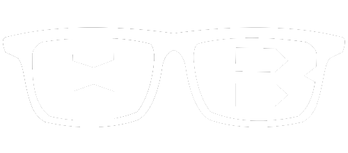 heider bawanan initial eyeglass HB logo
